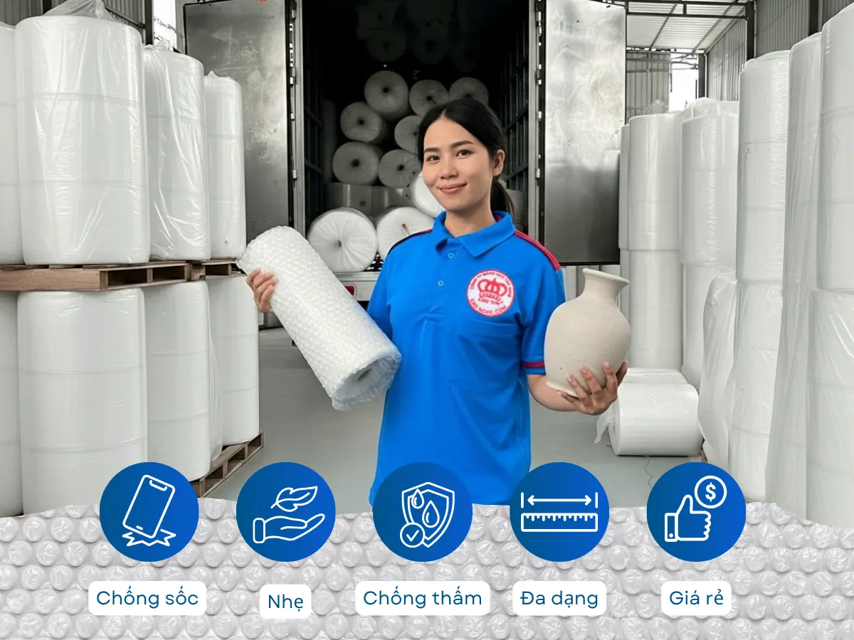 vì sao xốp hơi bong bóng khí được ưa chuộng